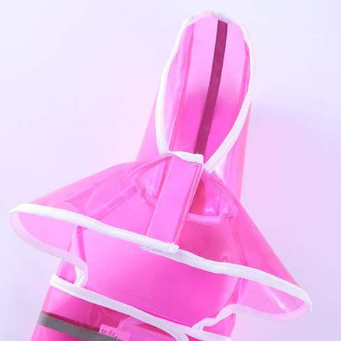 Fashion Pet Dog Reflective Raincoat with Hood