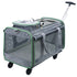Cat Carrier with Telescopic Walking Handle