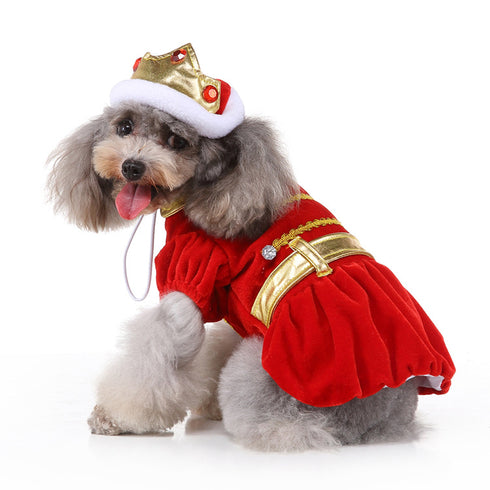 Soft Pet Costume Winter Clothes.