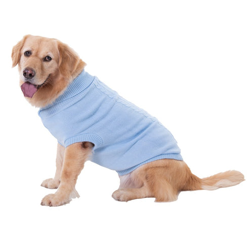 Pet Winter Clothes Classic Dog Blank Sweater