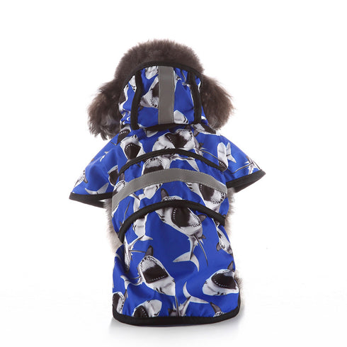 Raincoat Waterproof Slicker Poncho for Puppies