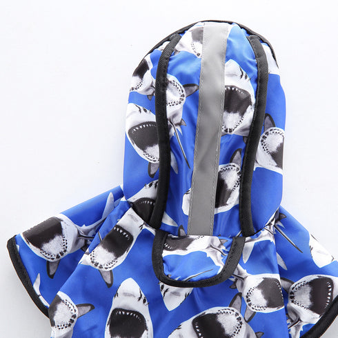 Raincoat Waterproof Slicker Poncho for Puppies