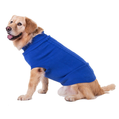 Pet Winter Clothes Classic Dog Blank Sweater