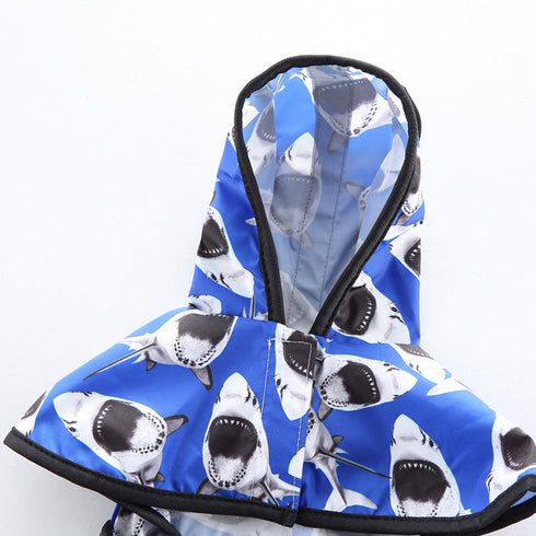 Raincoat Waterproof Slicker Poncho for Puppies