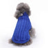 Pet Winter Clothes Classic Dog Blank Sweater