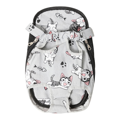 Front Legs Out Dog Carrier Adjustable Backpack