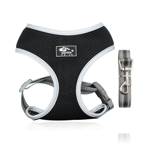 Back Leash Clips Breathable Reflective Dog Vest