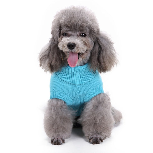 Pet Winter Clothes Classic Dog Blank Sweater