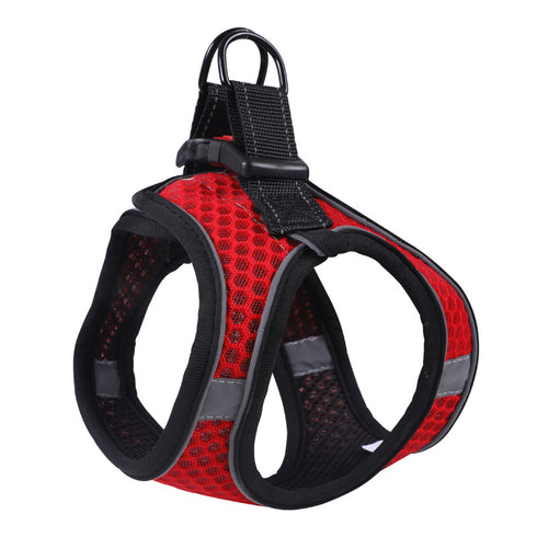Breathable Mesh Summer Vest Reflective Dog Harnesses
