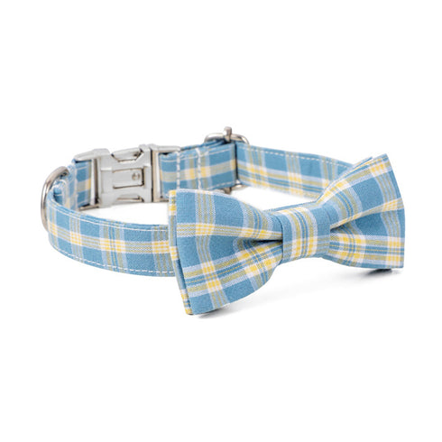 Cute Plaid Collar Pet Gift for Dogs