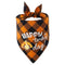 Plaid Halloween Pumpkin Dog Bandana