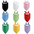 Dog Plain Solid Blank DIY Bandana Scarf Triangle for Crafting