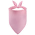 Dog Plain Solid Blank DIY Bandana Scarf Triangle for Crafting