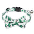 St.Patrick's Day Cat Collar with Cute Bow Tie