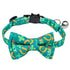 St.Patrick's Day Cat Collar with Cute Bow Tie