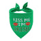 Kiss Me I'm Irish Bandanas Triangle Bibs