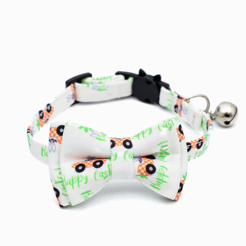 Easter Cat Collar with Cute Bow Tie