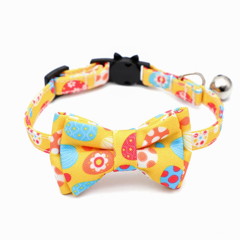 Easter Cat Collar with Cute Bow Tie