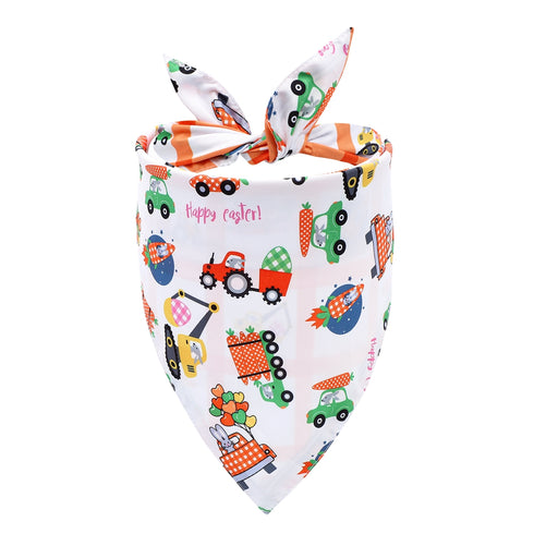 Easter Egg Pattern Dog Bandana