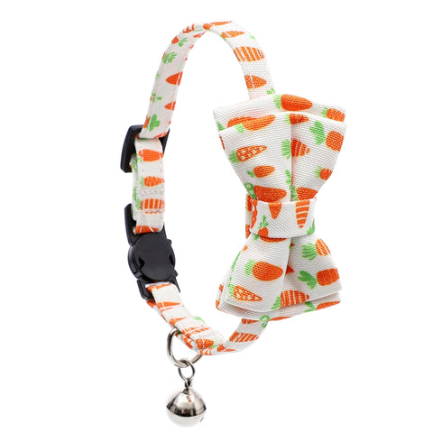 Easter Cat Collar with Cute Bow Tie