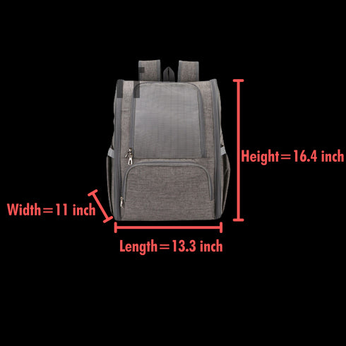 Expandable Breathable Mesh Cat Backpack Bag