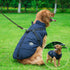 Large Pet Dog Jacket With Harness Winter Warm Dog Clothes