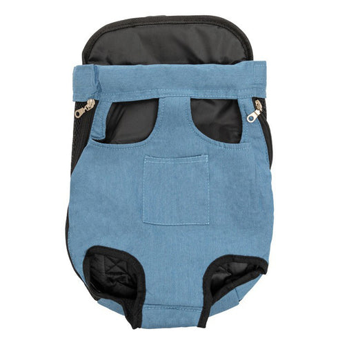 Front Legs Out Dog Carrier Adjustable Backpack