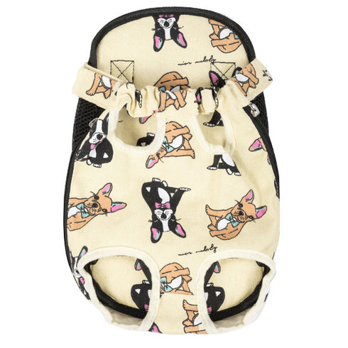 Front Legs Out Dog Carrier Adjustable Backpack