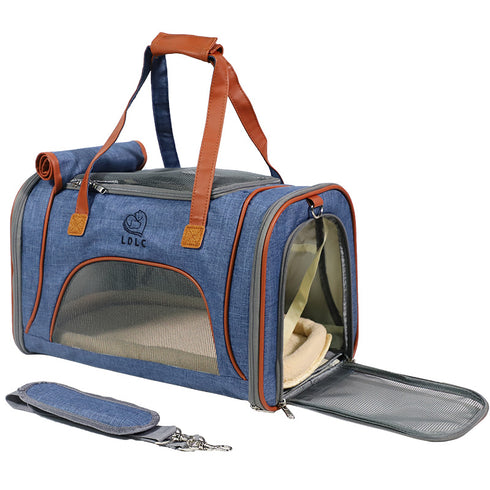 Pet Carrier Soft Sided Travel Carrier Bag