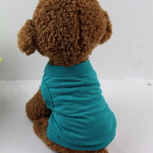 Dog Shirt Soft Breathable Dog Blank T-Shirt Jerseys