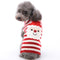 Dog Sweater Christmas Cat Winter Warm Clothes