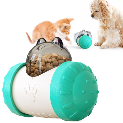 Dog Balance Swing Car Slow Feeder Treat Ball Toys