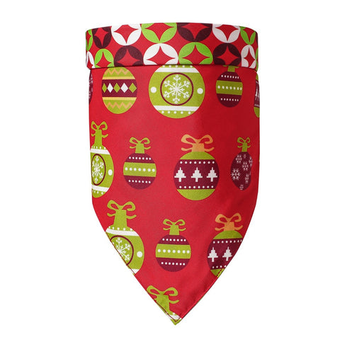 Christmas Tree Pet Scarf Soft Pets Bibs