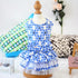 Sweet Pet Clothes with Bowtie Summer Dress