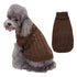 Pet Winter Clothes Classic Dog Blank Sweater