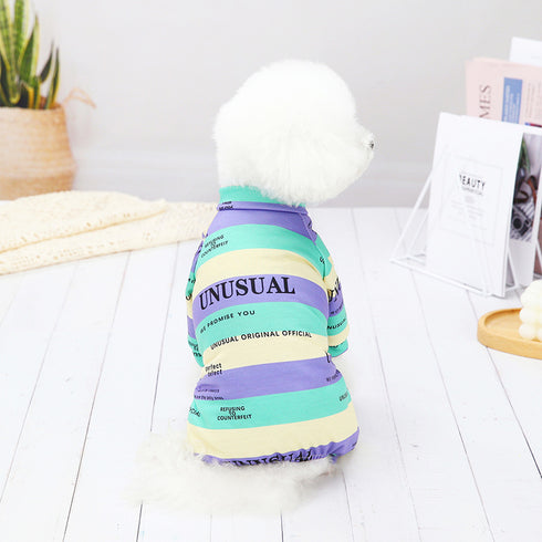 Soft Dog Jumpsuit Breathable Pet Apparel