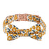 Floral Pattern Adjustable Dog Collar