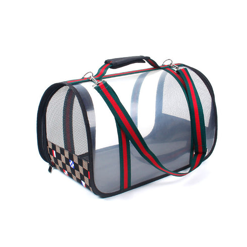 Transparent Dog Cat Soft-Sided Carriers bag