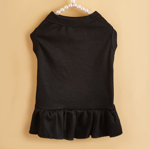 Soft Blank Dog Skirt Puppy Shirts Pet Dress