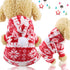 Pet Hoodies Jumpsuit Dogs Flannel Pajamas