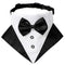 Dog Tuxedo Wedding Dog Bandana Collar