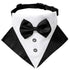 Dog Tuxedo Wedding Dog Bandana Collar