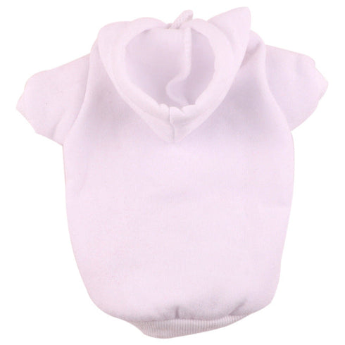 Cute Puppy Hoodies Blank Doggie Sweater