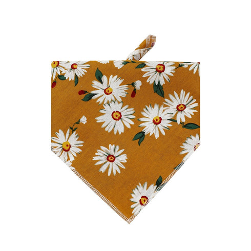 Dog Bandanas Flower Dog Scarf Bibs