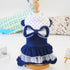 Cute Dot Jean Pet Dress for Dog