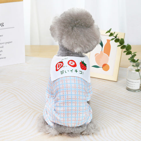 Soft & Comfy Strawberry T-Shirt for Dogs