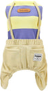 Dog 4 Legs Shirt Stripe Overalls