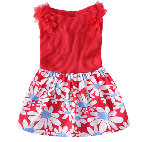 Summer Dog Dress Pet Apparel in Holiday