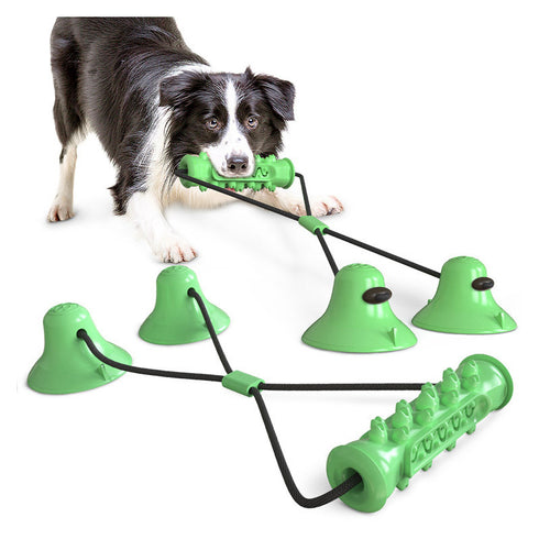 Dog Suction Cup Rope Toy Pet Molar