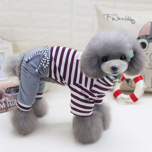 Soft Onesie Dog Overall for Small Dog